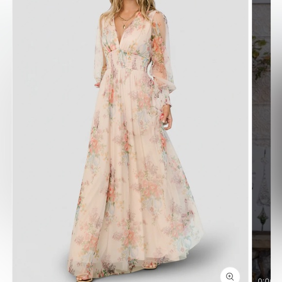 Baltic Born Dresses & Skirts - Baltic Born Layla Tulle Maxi Dress Size medium